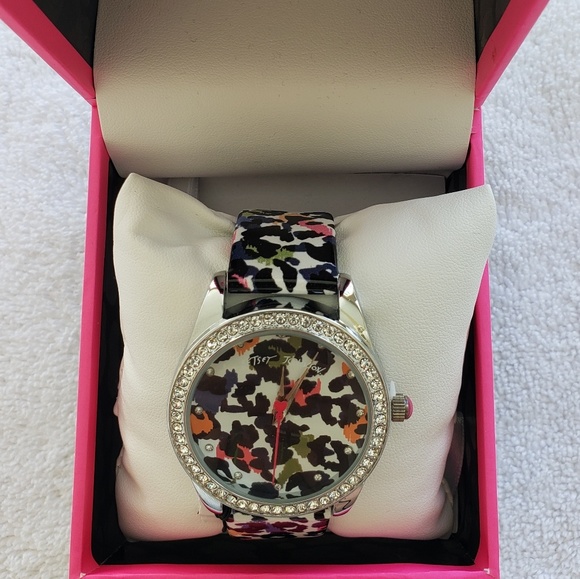 Betsey Johnson Summertime secrets floral watch - Picture 5 of 8